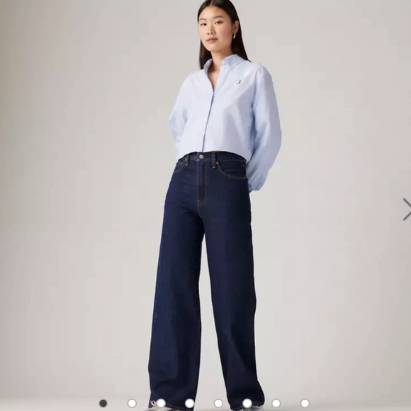 NEW Levi’s Ribcage Wide Leg - Picture 1 of 5